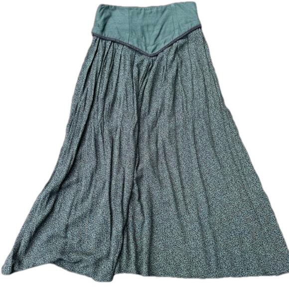 Marsha Brander VINTAGE matching set skirt suit hunter green antique size 12 - Picture 4 of 8